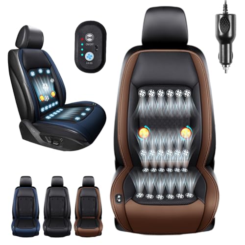 Ventilated Car Seat Cushion – Cooling & Ergonomic Comfort